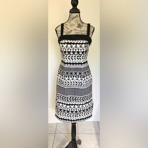 Citrine Brand Dress Black and White Size 6
